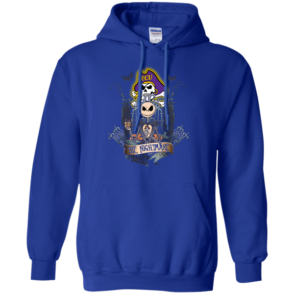 Halloween East Carolina Pirates T shirts The Nightmare Hoodies Sweatshirts