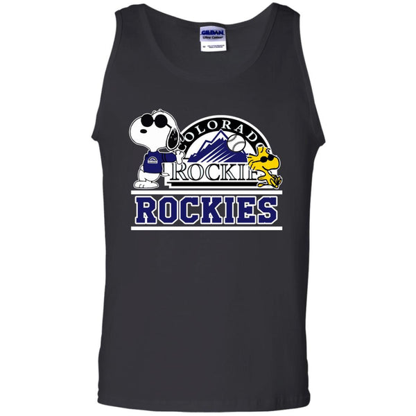 Colorado Rockies T shirts Snoopy Hoodies Sweatshirts
