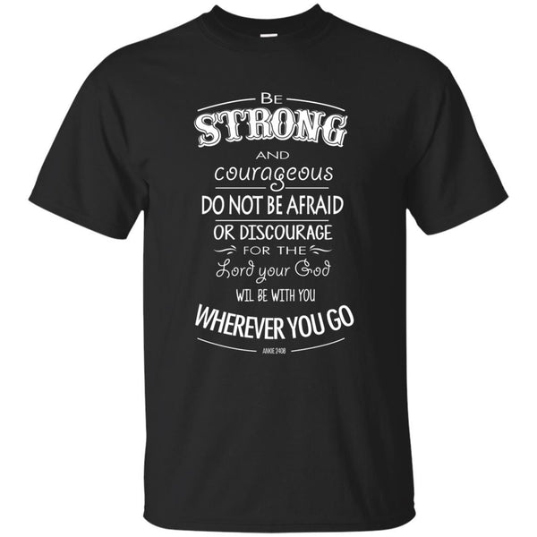 Christian Jesus T shirts Do Not Be Afraid Or Discourage Hoodies Sweatshirts