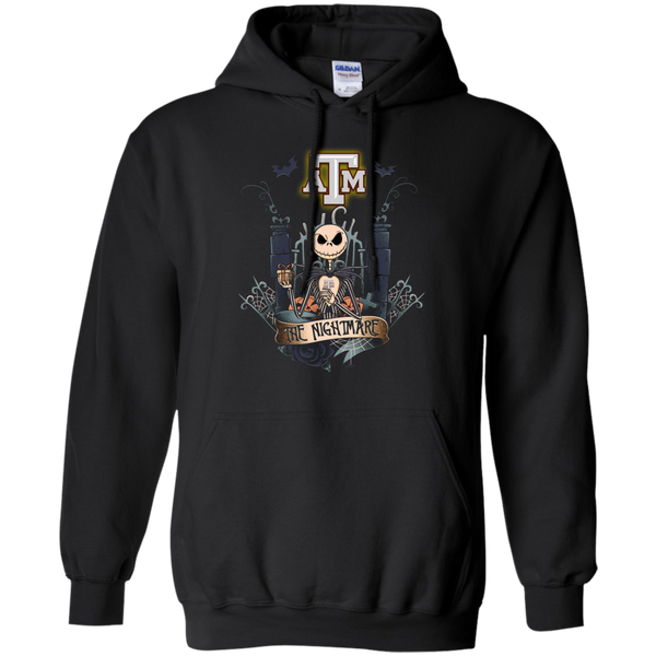 Halloween Texas A&M Aggies T shirts The Nightmare Hoodies Sweatshirts
