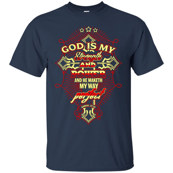 Christian Jesus T shirts God Is My Strength And Power Hoodies Sweatshirts