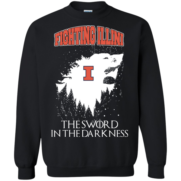 Illinois Fighting Illini Game Of Thrones T shirts The Sword In The Darkness Hoodies Sweatshirts