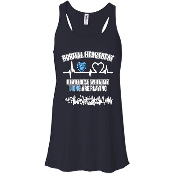 Columbia Lions T shirts Heartbeat When My Lions Playing Hoodies Sweatshirts