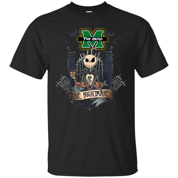 Halloween Marshall Thundering Herd T shirts The Nightmare Hoodies Sweatshirts