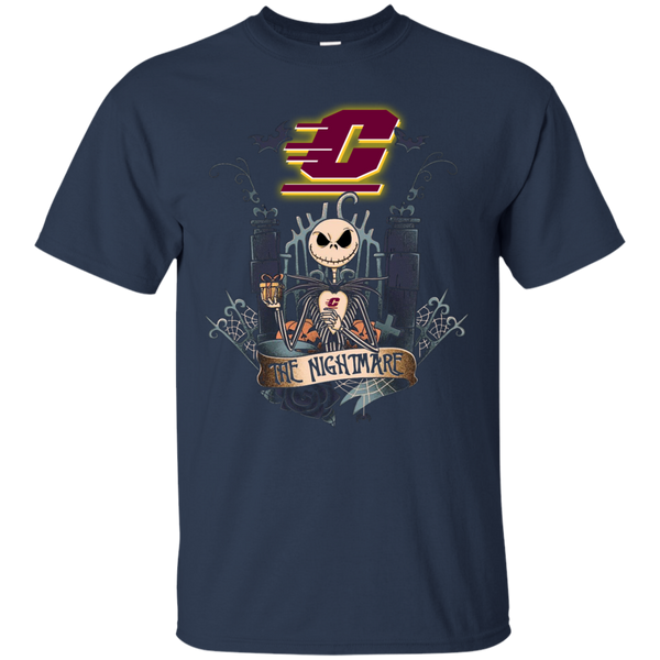 Halloween Central Michigan Chippewas T shirts The Nightmare Hoodies Sweatshirts
