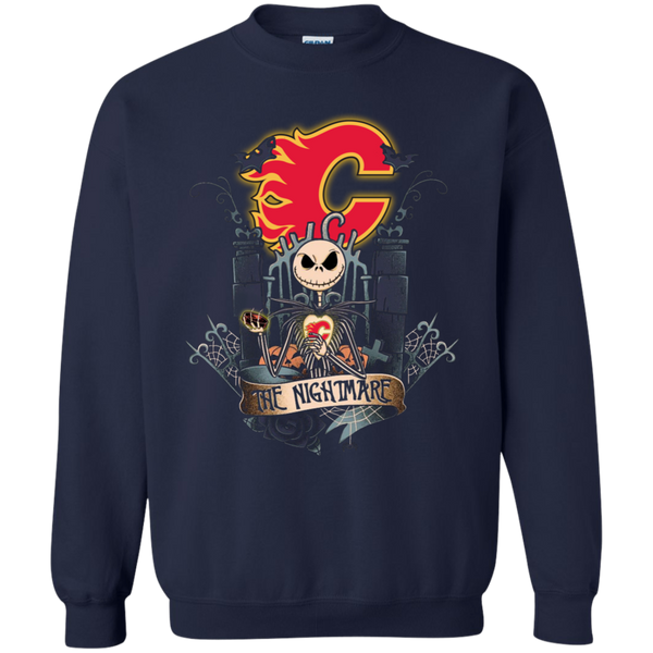 Halloween Calgary Flames T shirts The Nightmare Hoodies Sweatshirts