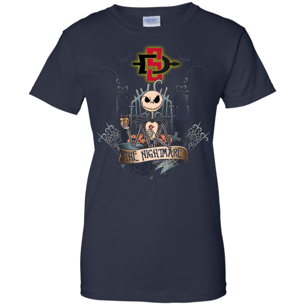 Halloween San Diego State Aztecs T shirts The Nightmare Hoodies Sweatshirts