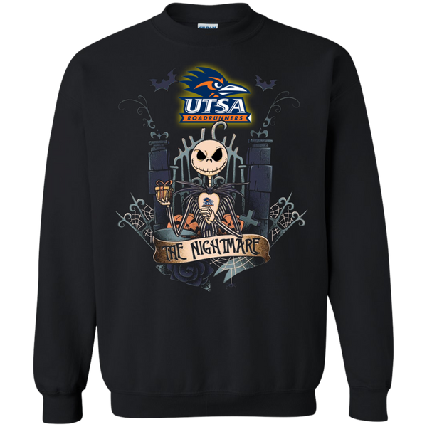 Halloween Utsa Roadrunners T shirts The Nightmare Hoodies Sweatshirts