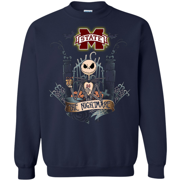 Halloween Mississippi State Bulldogs T shirts The Nightmare Hoodies Sweatshirts