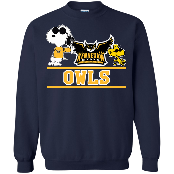 Kennesaw State Owls T shirts Snoopy Hoodies Sweatshirts