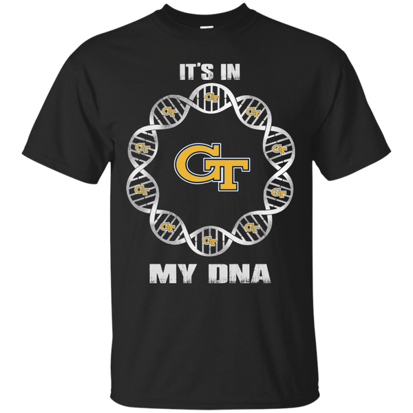 Georgia Tech Yellow Jackets T shirts It's In My DNA Hoodies Sweatshirts