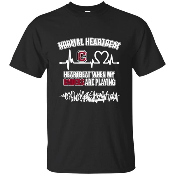 Colgate Raiders T shirts Heartbeat When My Raiders Playing Hoodies Sweatshirts