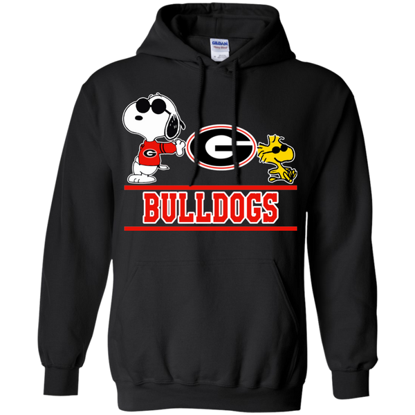 Georgia Bulldogs T shirts Snoopy Hoodies Sweatshirts