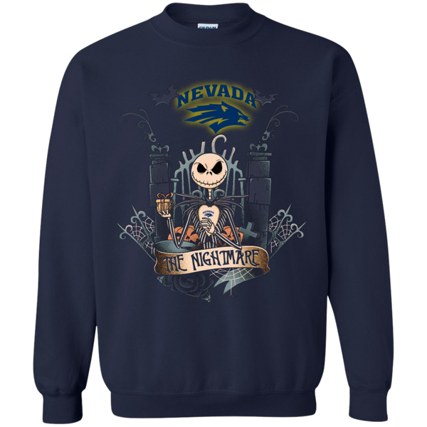 Halloween Nevada Wolf Pack T shirts The Nightmare Hoodies Sweatshirts