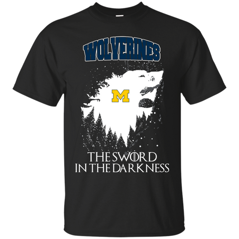 Michigan Wolverines Game Of Thrones T shirts The Sword In The Darkness Hoodies Sweatshirts