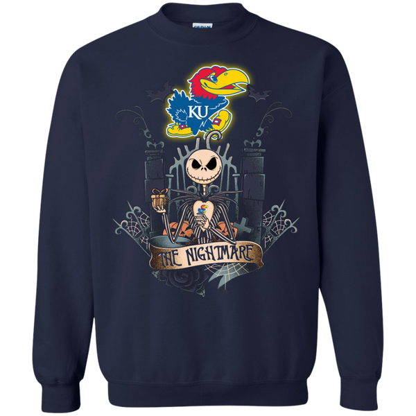 Halloween Kansas Jayhawks T shirts The Nightmare Hoodies Sweatshirts