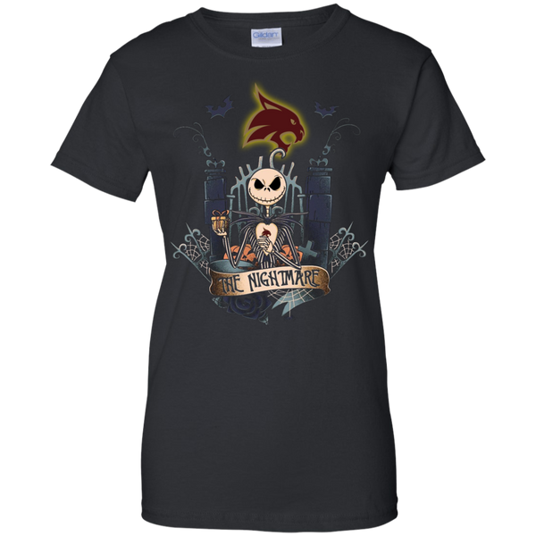 Halloween Texas State Bobcats T shirts The Nightmare Hoodies Sweatshirts