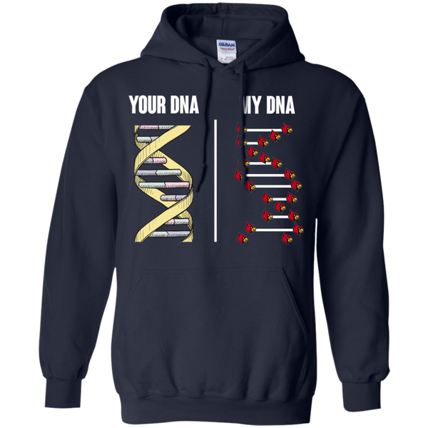 Louisville Cardinals T shirts Your DNA My DNA Hoodies Sweatshirts