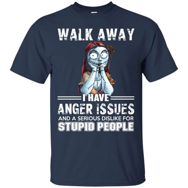 Jack Skellington T shirts Sally Walk Away I Have Anger Issues Hoodies Sweatshirts