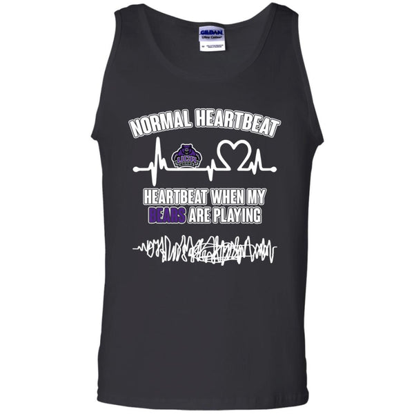 Central Arkansas Bears T shirts Heartbeat When My Bears Playing Hoodies Sweatshirts