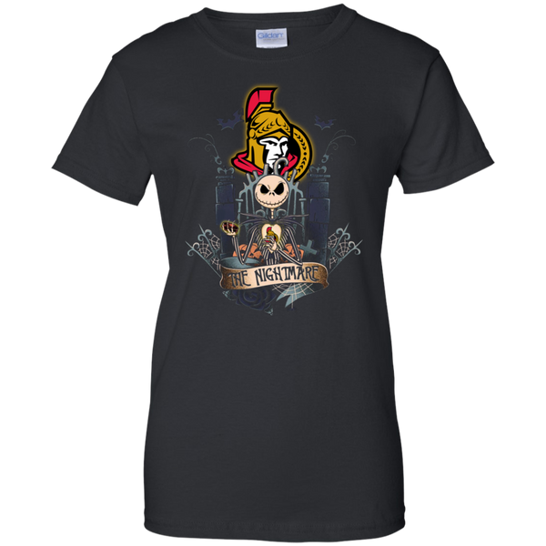 Halloween Ottawa Senators T shirts The Nightmare Hoodies Sweatshirts