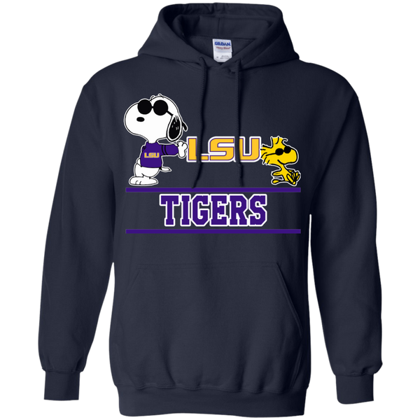 Lsu Tigers T shirts Snoopy Hoodies Sweatshirts