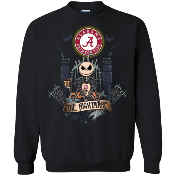 Halloween Alabama Crimson Tide T shirts The Nightmare Hoodies Sweatshirts