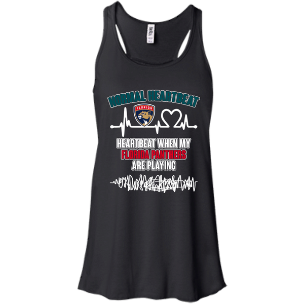 Florida Panthers T shirts Heartbeat When My Florida Panthers Playing Hoodies Sweatshirts
