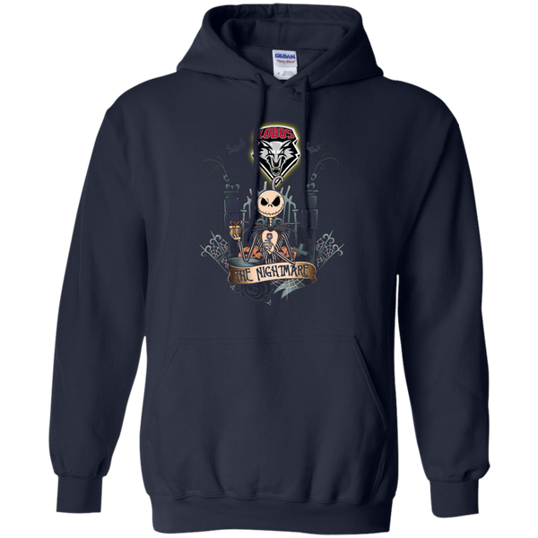 Halloween New Mexico Lobos T shirts The Nightmare Hoodies Sweatshirts