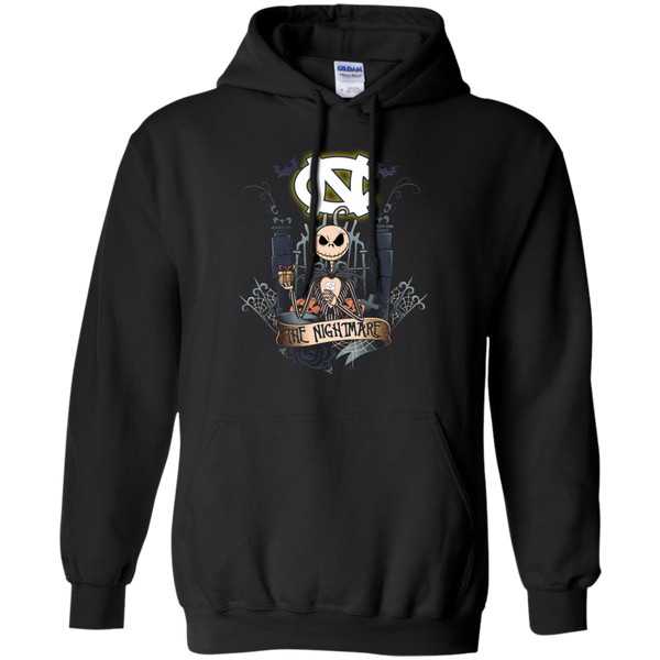 Halloween North Carolina Tar Heels T shirts The Nightmare Hoodies Sweatshirts