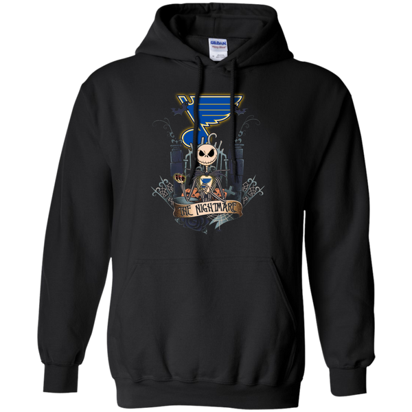 Halloween St. Louis Blues T shirts The Nightmare Hoodies Sweatshirts