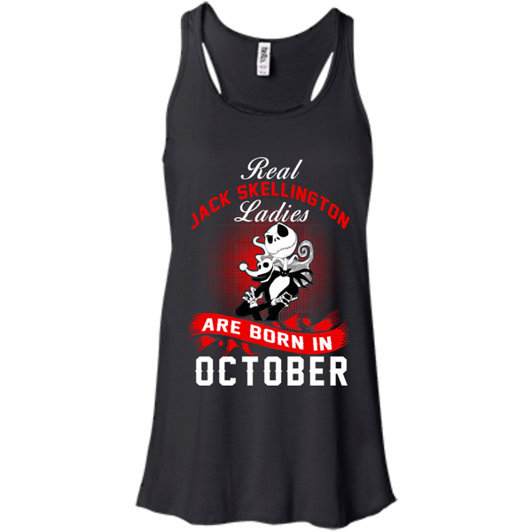 Jack Skellington T shirts Real Jack Skellington Ladies Born In October Hoodies Sweatshirts