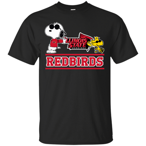 Illinois State Redbirds T shirts Snoopy Hoodies Sweatshirts