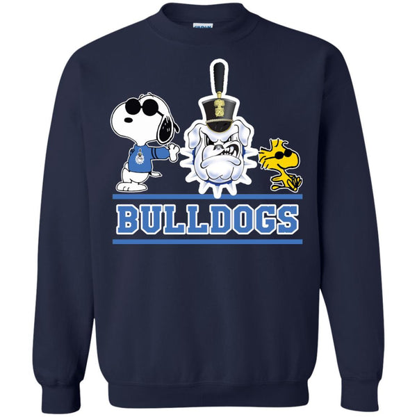 Citadel Bulldogs T shirts Snoopy Hoodies Sweatshirts