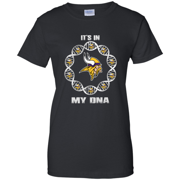 Minnesota Vikings T shirts It's In My DNA Hoodies Sweatshirts
