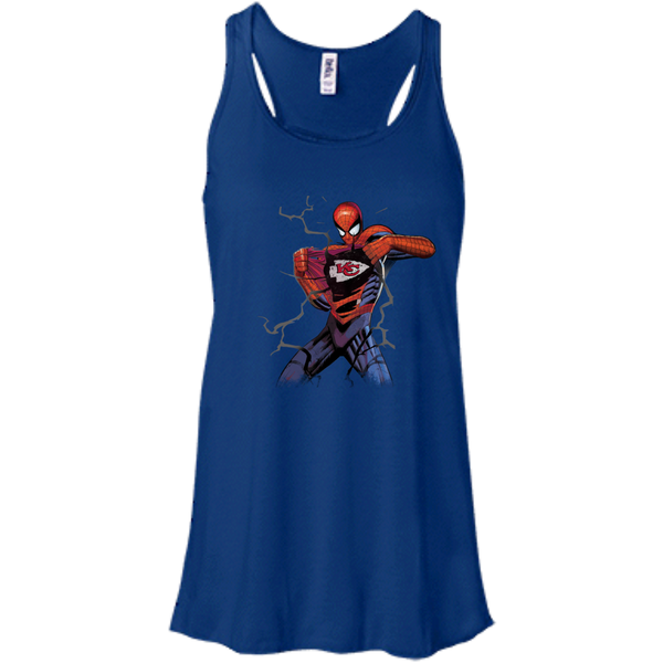 Kansas City Chiefs T shirts Spiderman Hoodies Sweatshirts