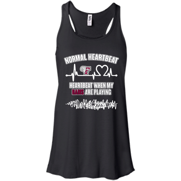 Fordham Rams T shirts Heartbeat When My Rams Playing Hoodies Sweatshirts