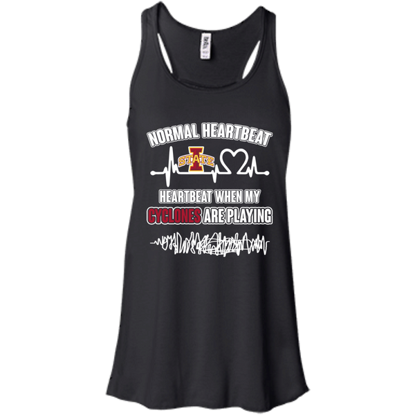 Iowa State Cyclones T shirts Heartbeat When My Cyclones Playing Hoodies Sweatshirts