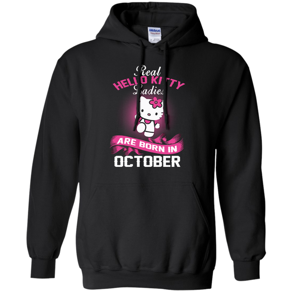 Hello Kitty T shirts  Real Hello Kitty Ladies Born In October Hoodies Sweatshirts