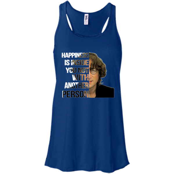 John Lennon T shirts Happiness Is Inside You Not With Another Person Hoodies Sweatshirts
