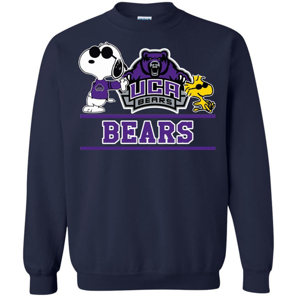 Central Arkansas Bears T shirts Snoopy Hoodies Sweatshirts