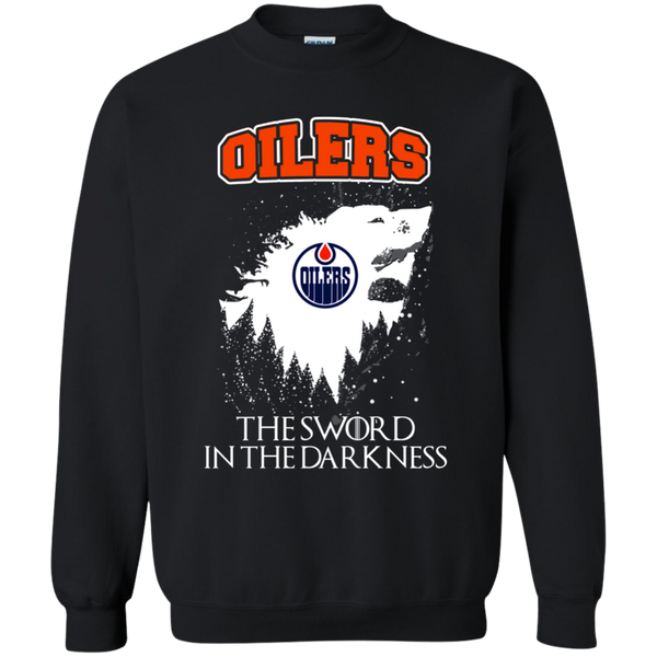 Edmonton Oilers Game Of Thrones T shirts The Sword In The Darkness Hoodies Sweatshirts