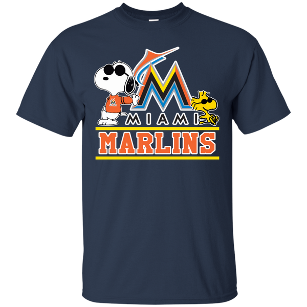 Miami Marlins T shirts Snoopy Hoodies Sweatshirts