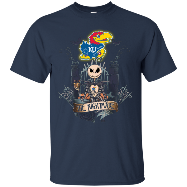 Halloween Kansas Jayhawks T shirts The Nightmare Hoodies Sweatshirts