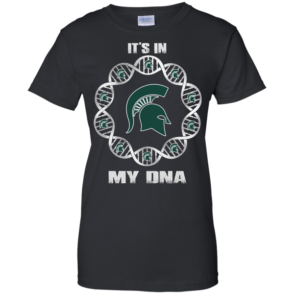 Michigan State Spartans T shirts It's In My DNA Hoodies Sweatshirts
