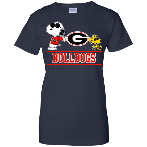Georgia Bulldogs T shirts Snoopy Hoodies Sweatshirts