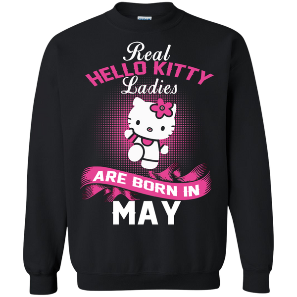 Hello Kitty T shirts  Real Hello Kitty Ladies Born In May Hoodies Sweatshirts