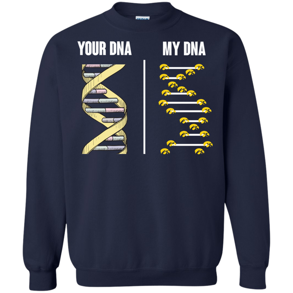 Iowa Hawkeyes T shirts Your DNA My DNA Hoodies Sweatshirts