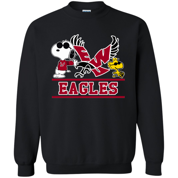 Eastern Washington Eagles T shirts Snoopy Hoodies Sweatshirts