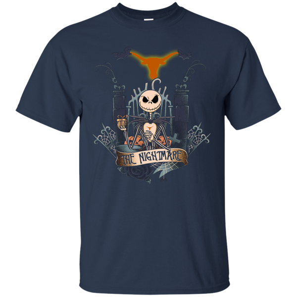 Halloween Texas Longhorns T shirts The Nightmare Hoodies Sweatshirts